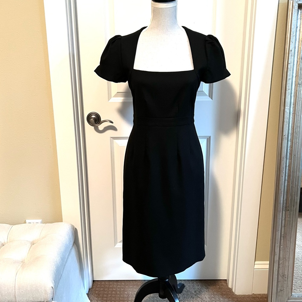 Black Sheath dress from Allegory Forth & Towne